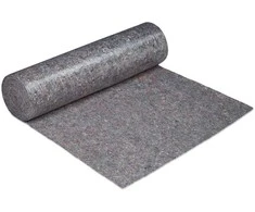 Relaxdays Grindų apsaugos fliso ritinys, 1x5000 cm, pilka