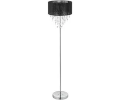 Relaxdays Grindų lempa, 150x37.5 cm, juoda