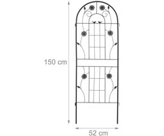 Relaxdays 150 cm Treliažo rinkinys, 2 vnt.