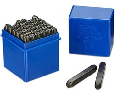 Kodustaar Raidžių štampų rinkinys 6 mm