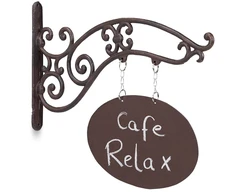 Relaxdays Kabantis kreidos lenta, 32x43x3 cm, ruda