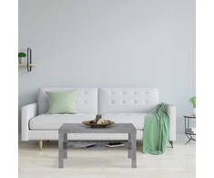Relaxdays Kavos staliukas, 45x90x55 cm, pilka
