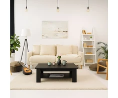 Relaxdays Kavos staliukas, 53,5x100x50 cm