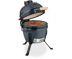 Relaxdays Keramikinis Kamado kepsninė, 56,5x43x46 cm