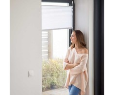 Kodustaar Baltos klostuotos žaliuzės be gręžimo