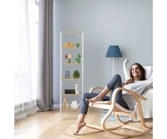 Relaxdays Knygų lentyna, 6 lygiai, balta