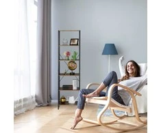 Relaxdays Knygų lentyna, 6 lygiai, ruda