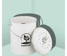Relaxdays Komposto kibiras su kvapų filtru 5,5 litro