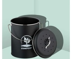 Relaxdays Komposto dėžė su kvapų filtru 5,5 litro