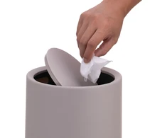 Relaxdays Kosmetinis šiukšliadėžė 6 l plastikas