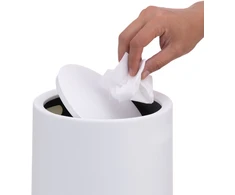 Relaxdays Kosmetinis šiukšliadėžė 6 l plastikas