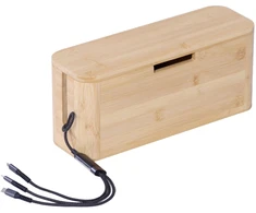 Relaxdays Laidų dėžė, 40x16x13 cm, ruda