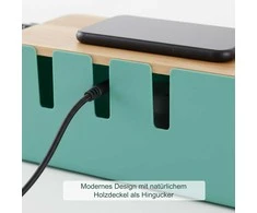 Relaxdays Laidų laikymo dėžė, šviesiai ruda