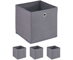 Kodustaar Baltos laikymo dėžės su kilpine rankena
