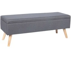 Relaxdays Laikymo suolas, 40x110x40 cm, linas