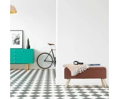 Relaxdays Laikymo suoliukas, 39.5x79.5x39.5 cm, pilka
