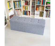 Relaxdays Laikymo suoliukas, sulankstomas, 38x114x38 cm