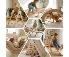 Relaxdays 3 viename medinis laipiojimo rinkinys