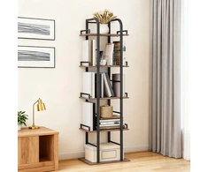 Relaxdays Laisvai pastatoma lentyna su 5 lentynomis