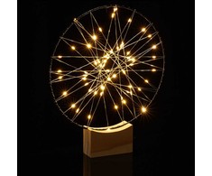 Kodustaar LED šviesos žiedo dekoracija 25 cm