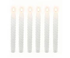 Relaxdays 6 LED kūginių žvakių rinkinys