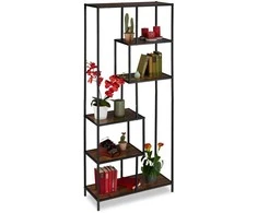 Relaxdays Lentyna, 186x78x33 cm, Ruda, Juoda