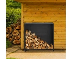 Relaxdays Malkų stovas su juodu uždangalu