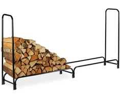 Relaxdays Malkų stovas, metalas, 122x245x40 cm, juodas