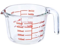 Kodustaar 500 ml stiklinis matavimo ąsotėlis