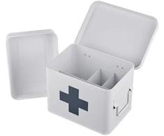 Relaxdays Metalinis medicininis dėklas