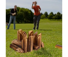 Kodustaar Medinis Kubb žaidimo rinkinys su dėže