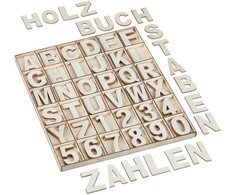 Kodustaar 144 dalių medinių raidžių ir skaičių rinkinys