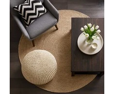 Relaxdays Megztas pufas, 33x46 cm