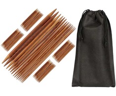 Kodustaar 75 dalių mezgimo virbalų rinkinys su dėklu