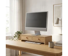 Relaxdays Monitoriaus pakėlėjas, 2 stalčiai