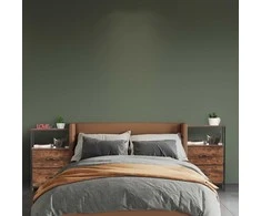Relaxdays Naktinis staliukas rinkinys, 70x45x42,5 cm, juodai rudas