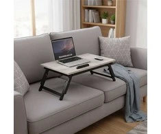 Relaxdays Nešiojamojo kompiuterio stalas, reguliuojamas, juodas