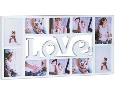 Kodustaar LOVE nuotraukų rėmelis 10 nuotraukų