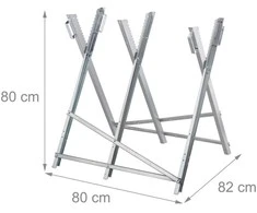 Relaxdays Sulankstomas pjūklo ožys 150 kg