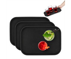 Kodustaar 3 juodų gastronorminių padėklų rinkinys 35x25cm