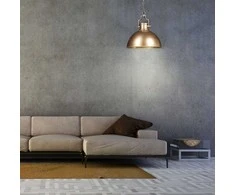 Relaxdays Pakabinamas šviestuvas, 155x40.5x40.5 cm, juodas