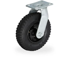 Relaxdays Pasukamas ratukas 25x20x13,5 cm Juodas plienas guma