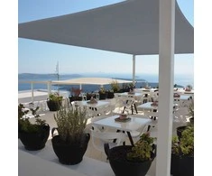 Relaxdays Pilka stačiakampė pavėsinė burė