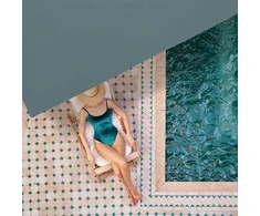 Relaxdays Stačiakampė pilka šešėliavimo burė