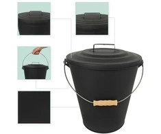 Relaxdays Peleninė, 30x30x40 cm, juoda