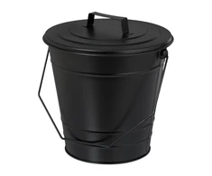 Relaxdays Pelenų kibiras su dangčiu 7 litrai