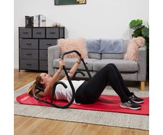 Relaxdays Pilvo preso treniruoklis, 68.5x69x65 cm, juodas