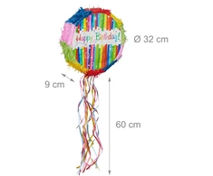 Relaxdays Gimtadienio piñata