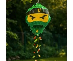 Relaxdays Piñatos rinkinys, Ninja, 25 cm skersmuo
