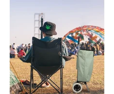 Relaxdays Sulankstomas pirkinių vežimėlis